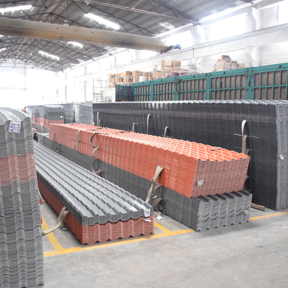 钢结构房屋为什么选合成树脂瓦作为屋面建材？