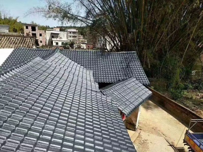 新农村建设,都在用树脂瓦!