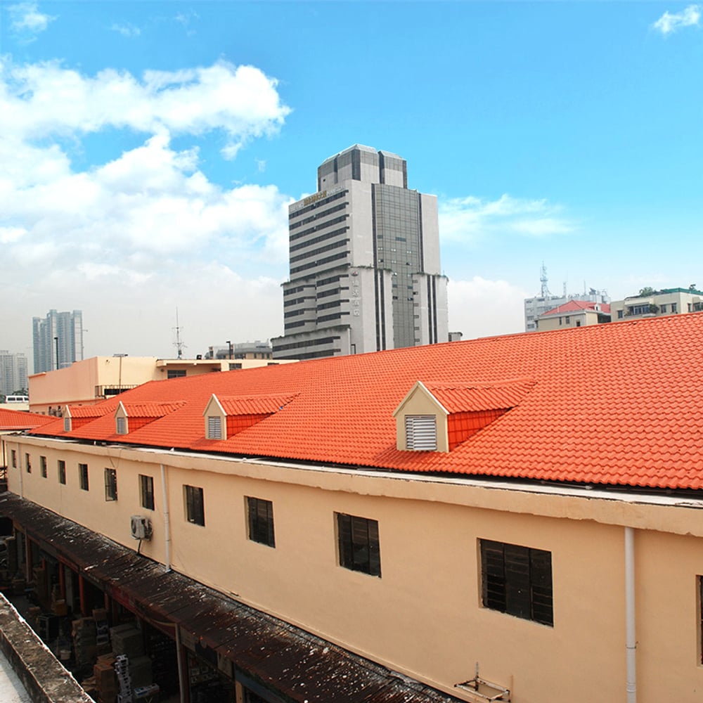 『广东高益』新农村建房,用琉璃瓦好还是合成树脂瓦好?