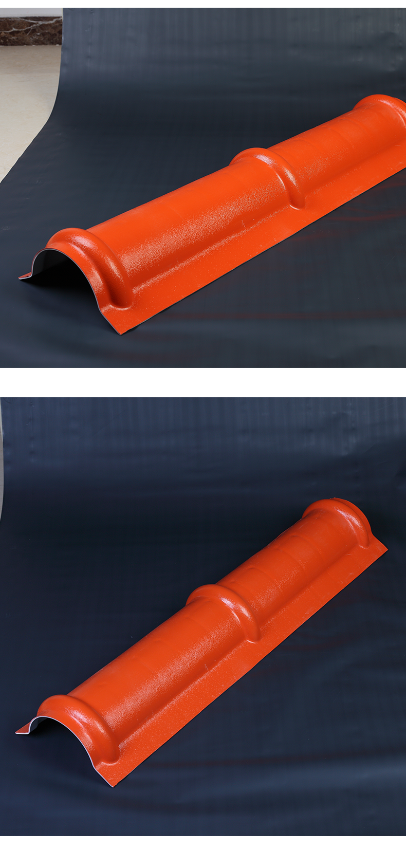 斜脊瓦Tilted Ridge Tile - 树脂瓦-PVC瓦-防腐瓦-屋面建材生产批发厂家-广东高益建材