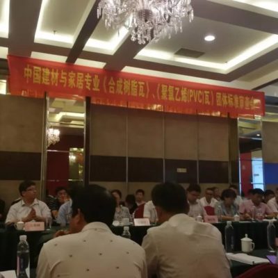 国内建筑材料流通协会《合成树脂瓦》标准审定会在青岛圆满召开
