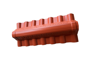 方顶正脊瓦square main  ridge tile