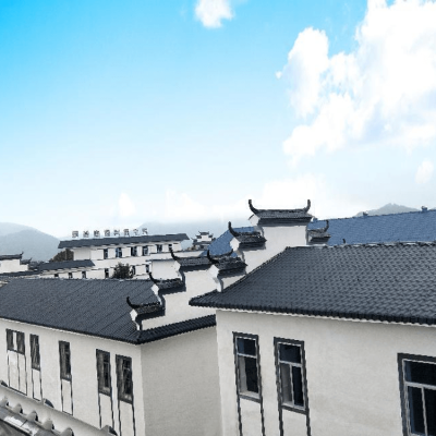 仿古树脂瓦在现代化仿古建筑物中的使用价值体现在哪?