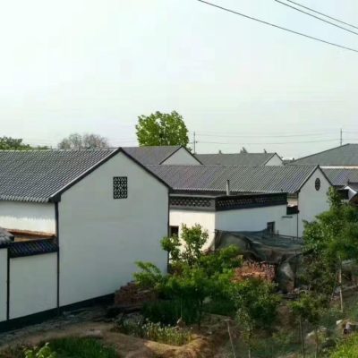 树脂瓦是新型的建筑材料