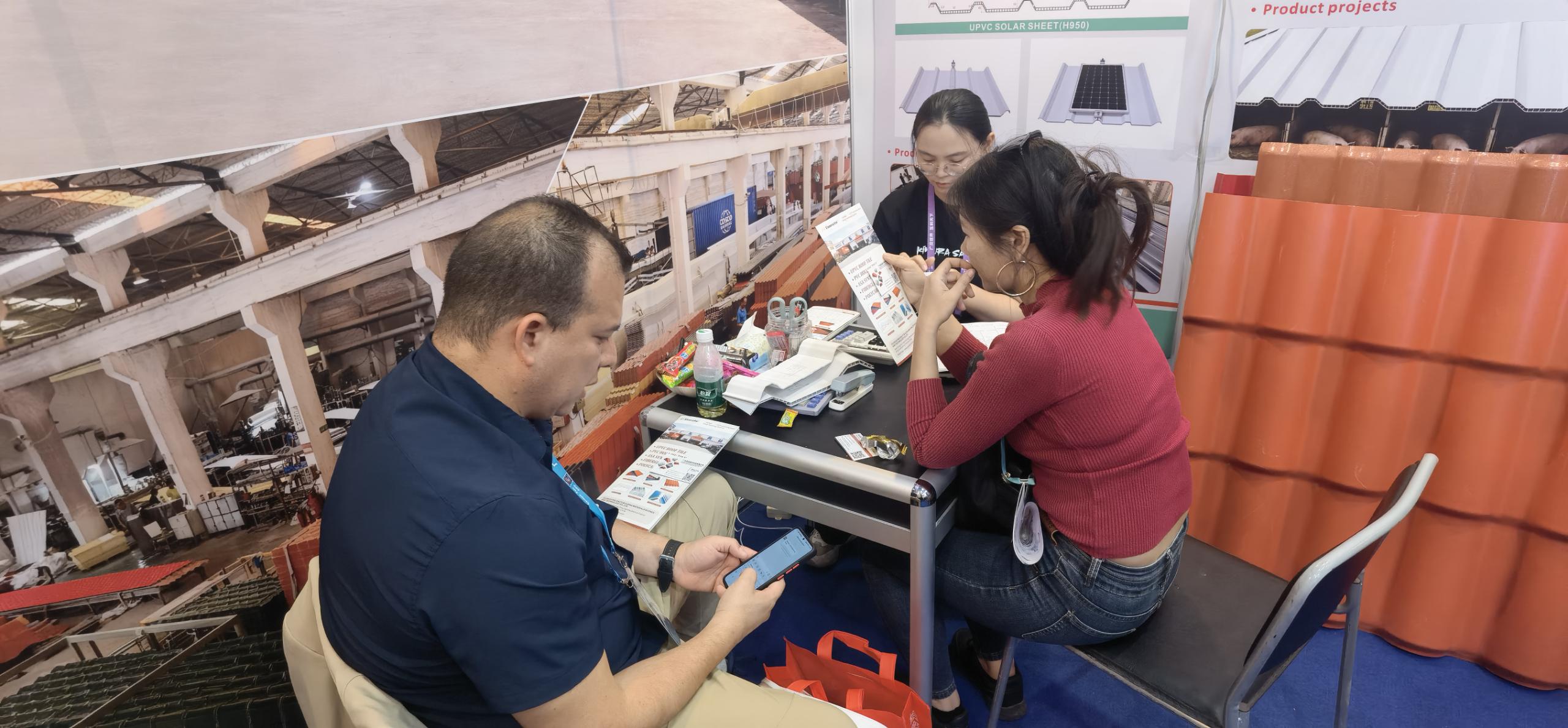 树脂瓦PVC瓦展会