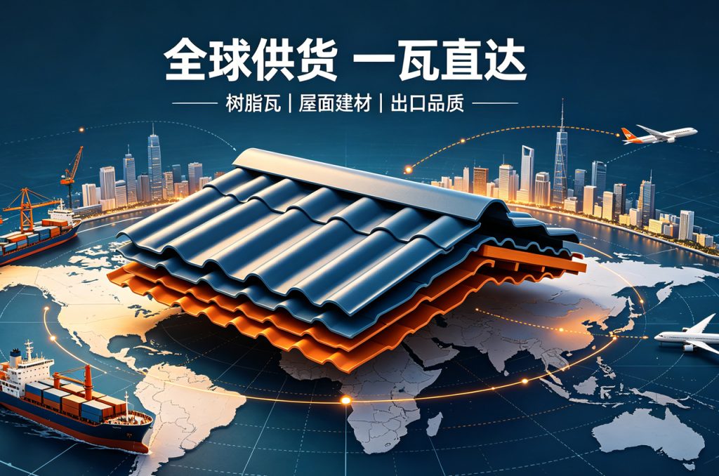 树脂瓦厂家出口